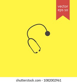 stethoscope. stethoscope icon. sign design. Vector EPS 10