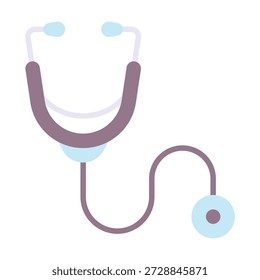 Icono del estetoscopio, Vector del signo del estetoscopio para el ordenador del Sitio web y el App móvil