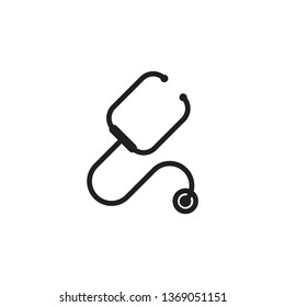 stethoscope icon template
