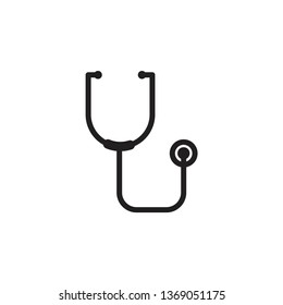 stethoscope icon template