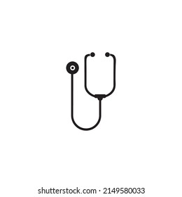 Stethoscope icon template vector design
