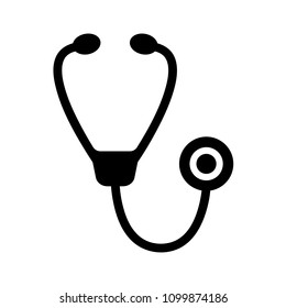 Stethoscope icon in trendy flat style isolated on background. Stethoscope icon page symbol for your web site design Stethoscope icon logo, app, UI. Stethoscope icon Vector illustration, EPS10.