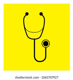 Stethoscope Icon vector