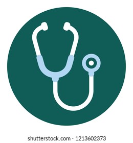 Stethoscope icon vector