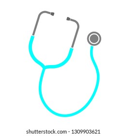 stethoscope icon vector