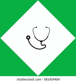 Stethoscope  icon Vector design.