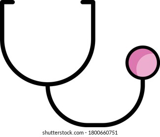 Stethoscope Icon Vector Design Template