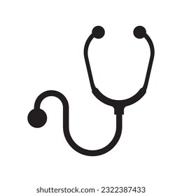 stethoscope icon vector design template