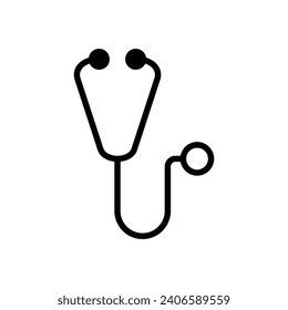 stethoscope icon vector design template