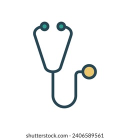 stethoscope icon vector design template