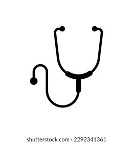 Stethoscope icon vector design templates isolated on white background