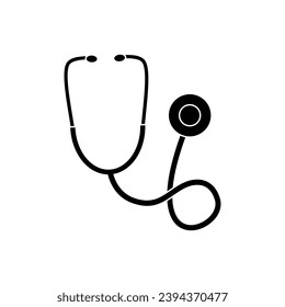 Stethoscope icon vector. doctor illustration sign. clinic symbol. hospital logo.