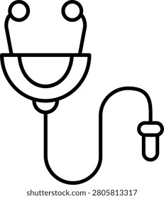 Stethoscope Icon Vector Element line icon design vector icons