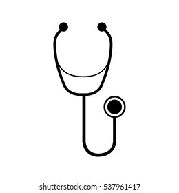 stethoscope Icon Vector Illustration