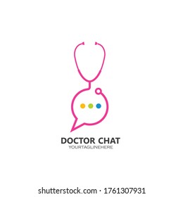 stethoscope icon vector illustration design template