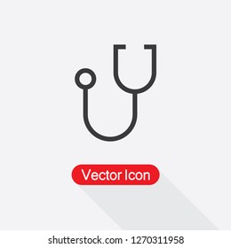 Stethoscope Icon Vector Illustration Eps10