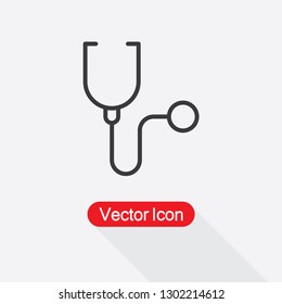 Stethoscope Icon Vector Illustration Eps10