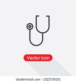 Stethoscope Icon Vector Illustration Eps10