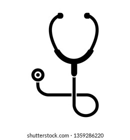 Stethoscope  Icon Vector Illustration Logo Template