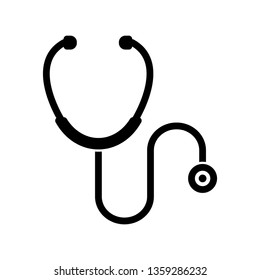 Stethoscope  Icon Vector Illustration Logo Template