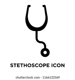 Stethoscope icon vector isolated on white background, Stethoscope transparent sign