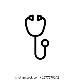 Stethoscope-Vektorillustration