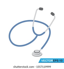 stethoscope icon vector logo design illustration