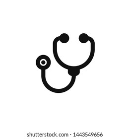 Stethoscope Icon Vector Logo Template