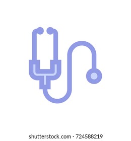 stethoscope icon vector. stethoscope modern design