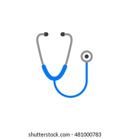 Stethoscope icon vector, phonendoscope solid logo illustration, colorful pictogram isolated on white