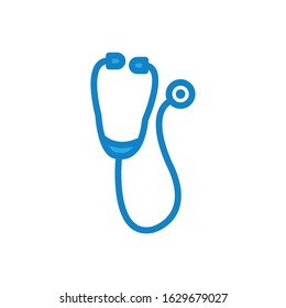 Stethoscope icon vector style design template
