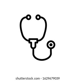 Stethoscope icon vector style design template