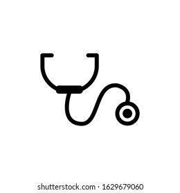 Stethoscope icon vector style design template