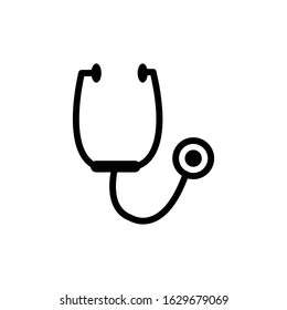 Stethoscope icon vector style design template