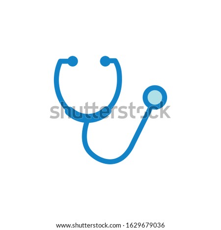Stethoscope icon vector style design template