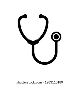 Stethoscope icon vector symbol