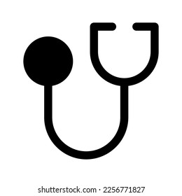 Stethoscope Icon Vector Symbol Design Illustration
