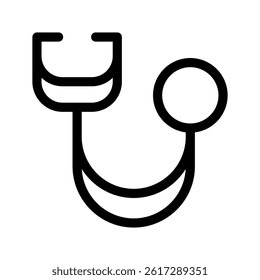 Stethoscope Icon Vector Symbol Design Illustration