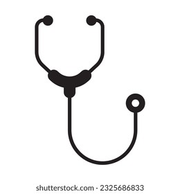 stethoscope icon vector template illustration logo design