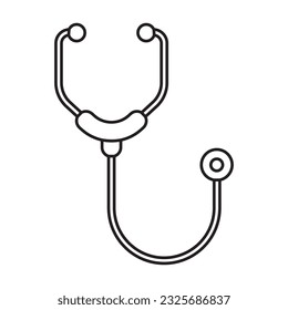 stethoscope icon vector template illustration logo design