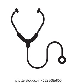 stethoscope icon vector template illustration logo design