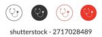 Stethoscope icon. web vector design