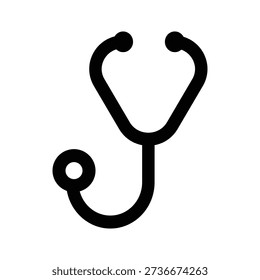 stethoscope isolated on white background