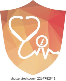 stethoscope logo doctor medical nurses stethoscope logo design vector template 