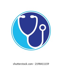 Stethoscope logo. medical icon. health symbol