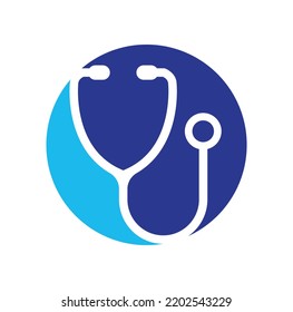 Stethoscope logo. medical icon. health symbol