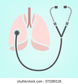 Stethoscope lungs Icon