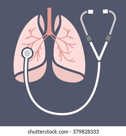 Stethoscope lungs Icon