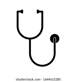 stethoscope. medical icon vector design template on white background