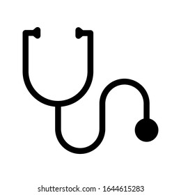 stethoscope. medical icon vector design template on white background